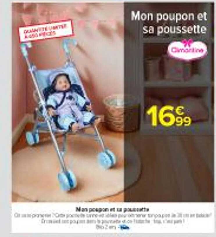 Mon poupon et sa poussette