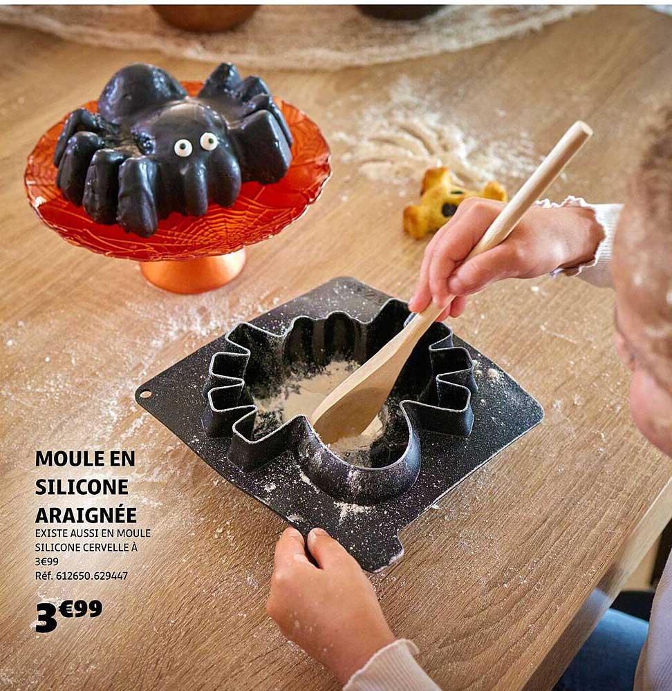 MOULE EN SILICONE ARAIGNÉE