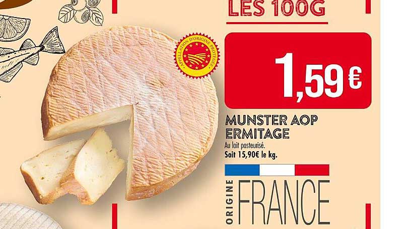 MUNSTER AOP ERMITAGE
