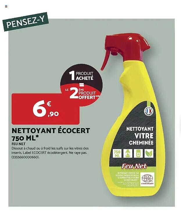 NETTOYANT ÉCOCERT 750 ML*