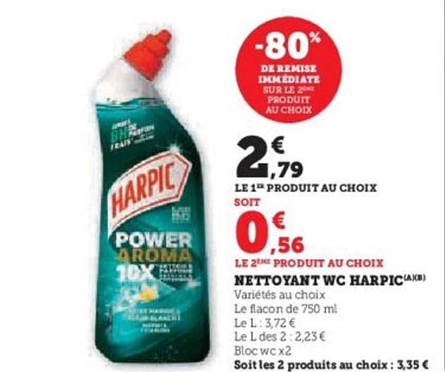 NETTOYANT WC HARPIC