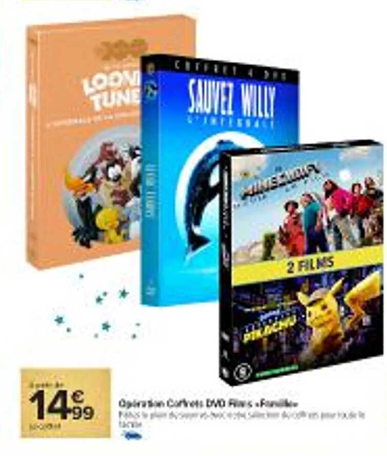 Opération Coffrets DVD Films - Famille