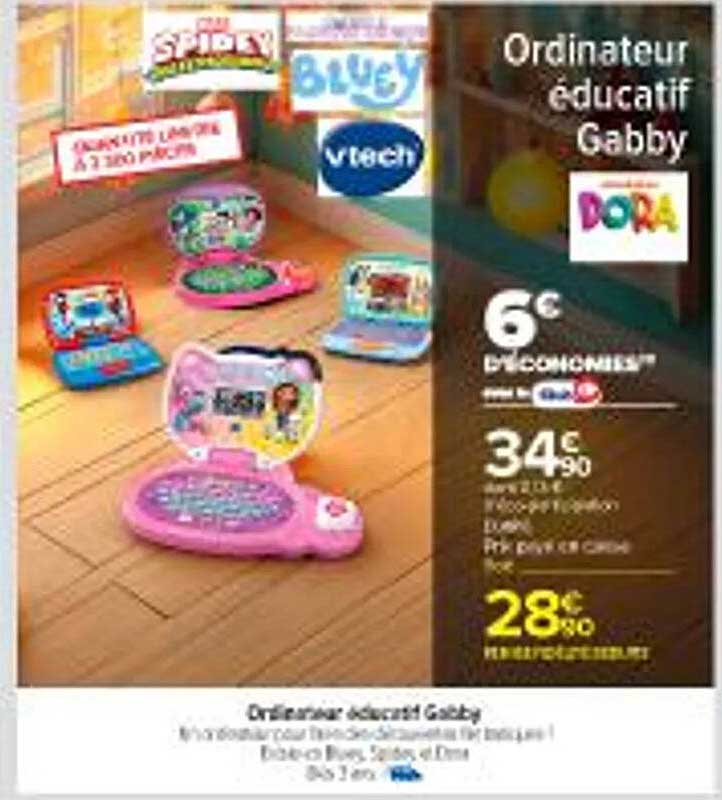 Ordinateur éducatif Gabby
