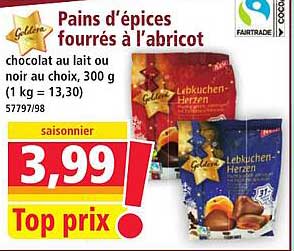 Pains d’épices fourrés à l’abricot