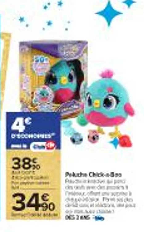 Peluche Chick-a-Boo