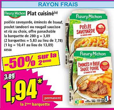 Plat cuisiné