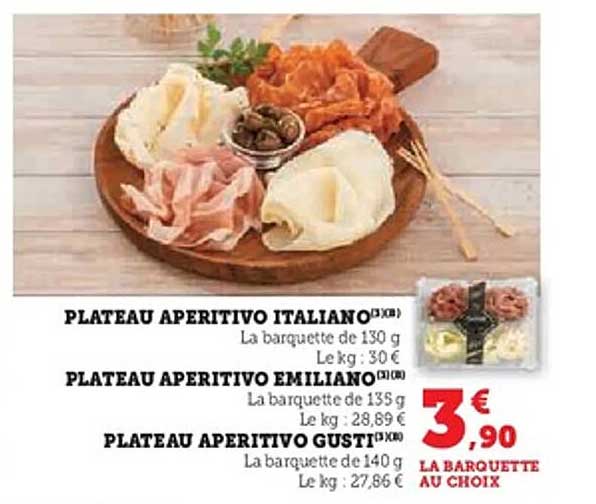 PLATEAU APERITIVO ITALIANO