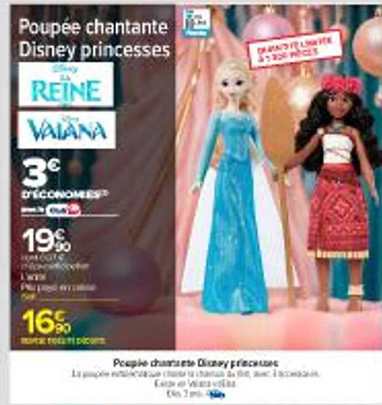 Poupée chantante Disney princesses