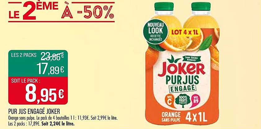 PUR JUS ENGAGÉ JOKER