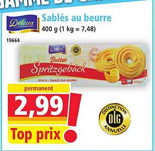 Sablés au beurre