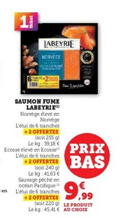 SAUMON FUME LABEYRIE