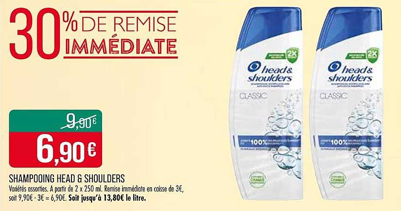SHAMPOOING HEAD & SHOULDERS
