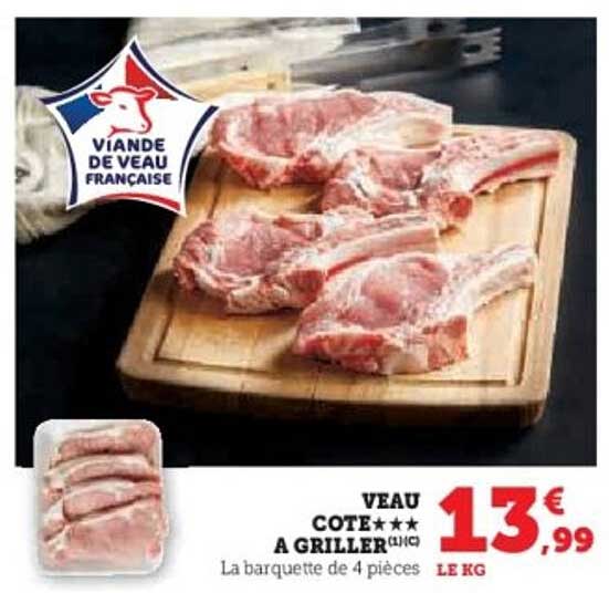 VEAU COTÉ À GRILLER