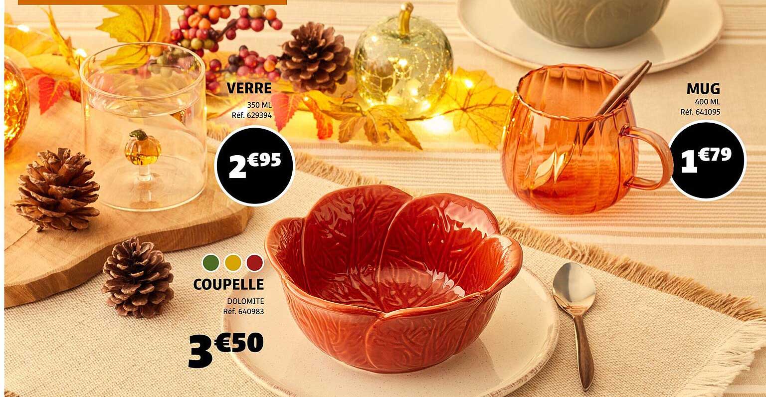 VERRE, MUG, COUPELLE