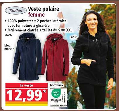 Veste polaire femme