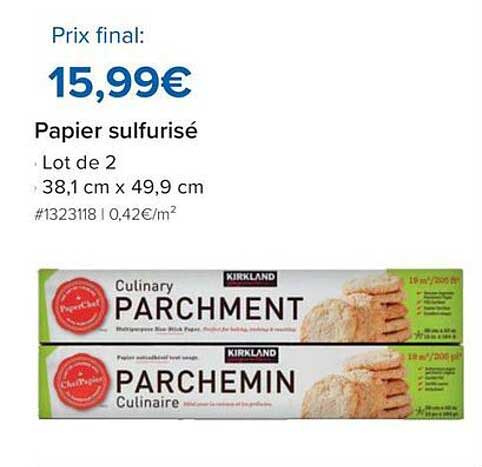 Papier sulfurisé