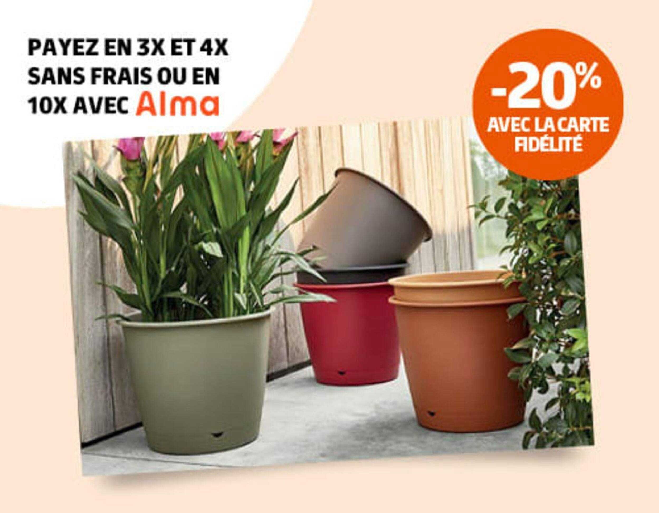 -20% avec la carte fidélité