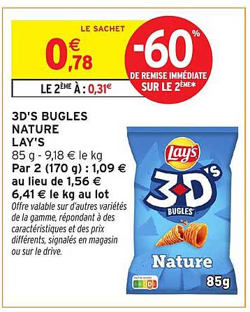 3D'S BUGLES NATURE LAY'S