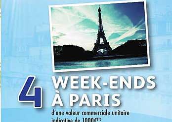 4 WEEK-ENDS À PARIS