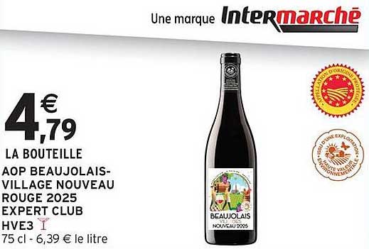 AOP BEAUJOLAIS-VILLAGE NOUVEAU ROUGE 2025 EXPERT CLUB