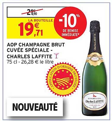 AOP CHAMPAGNE BRUT CUVÉE SPÉCIALE - CHARLES LAFFITE