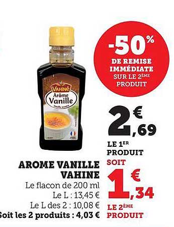 ARÔME VANILLE VAHINE