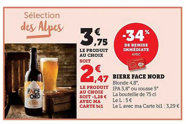 Bière Face Nord