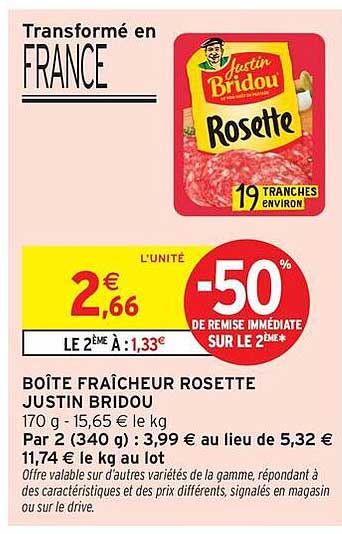 BOÎTE FRAÎCHEUR ROSETTE JUSTIN BRIDOU