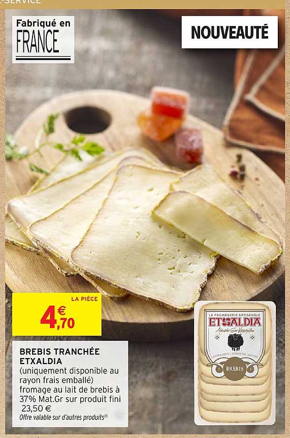 BREBIS TRANCHÉE ETXALDIA