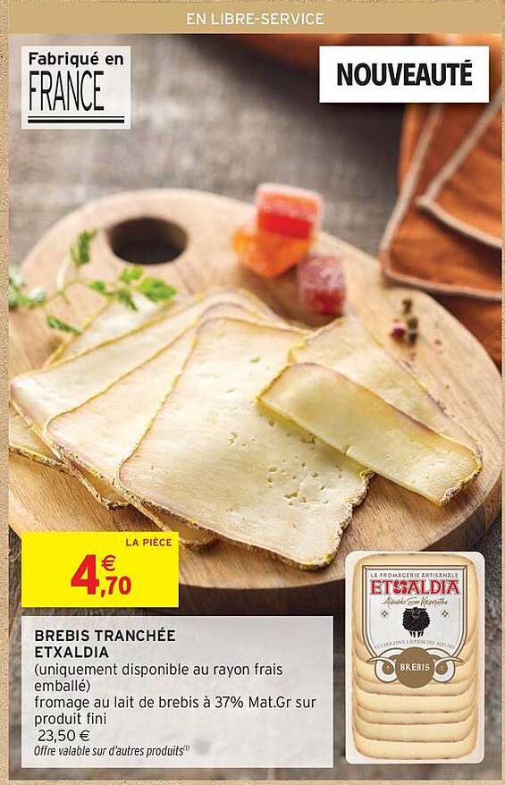 BREBIS TRANCHÉE ETXALDIA