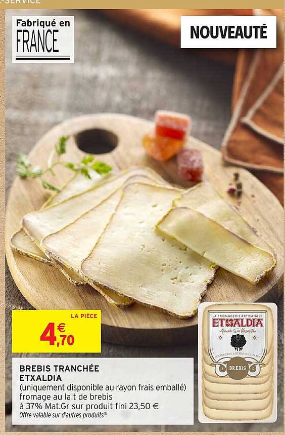 BREBIS TRANCHÉE ETXALDIA