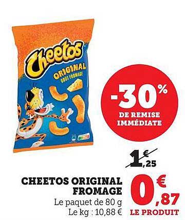CHEETOS ORIGINAL FROMAGE