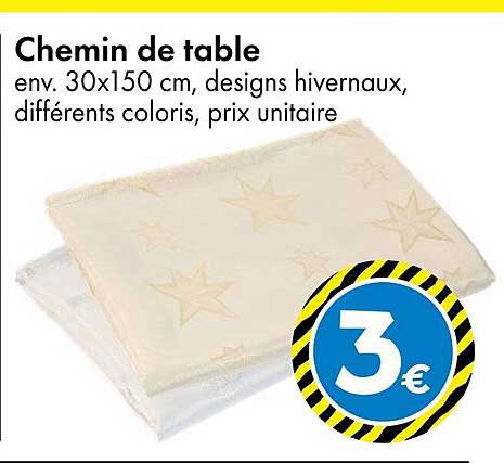 Chemin de table