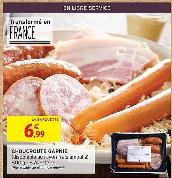 CHOUSCROUTE GARNIE