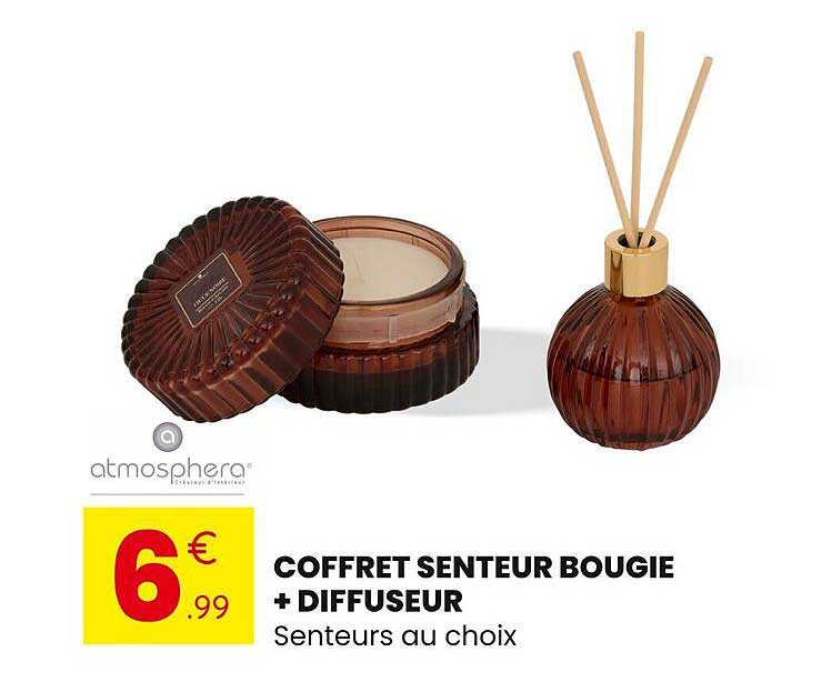 COFFRET SENTEUR BOUGIE + DIFFUSEUR
