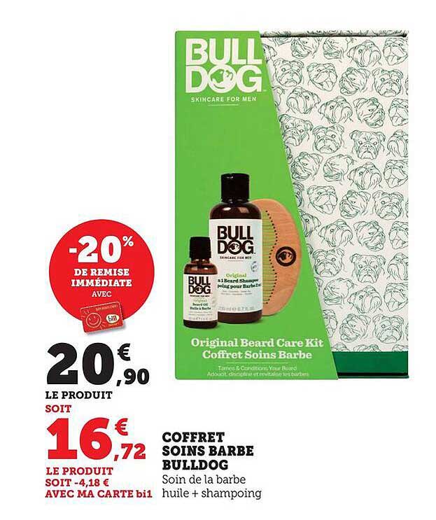 Coffret Soins Barbe Bulldog