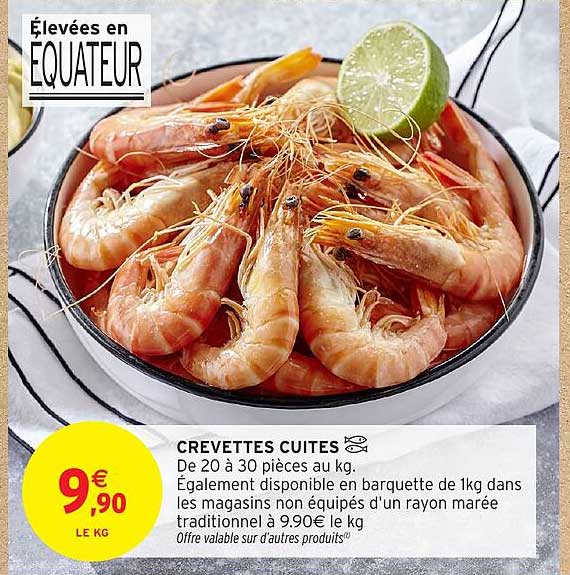 CREVETTES CUITES