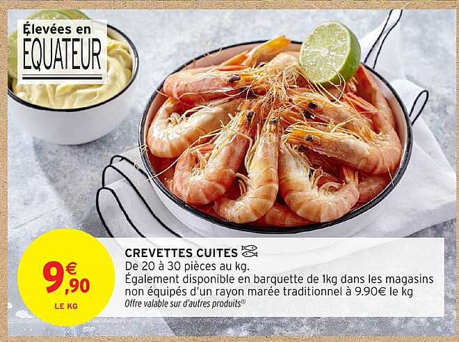 CREVETTES CUITES