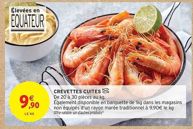 CREVETTES CUITES