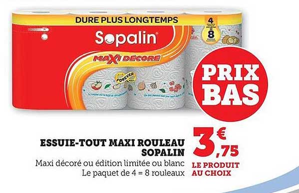 ESSUIE-TOUT MAXI ROULEAU SOPALIN