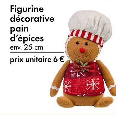Figurine décorative pain d’épices