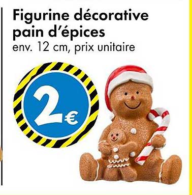 Figurine décorative pain d’épices