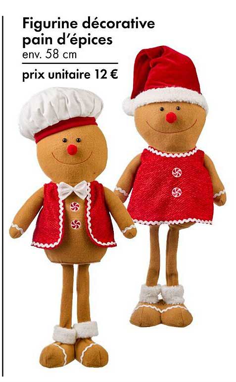 Figurine décorative pain d'épices