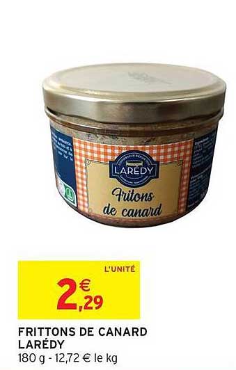 FRITTONS DE CANARD LARÉDY