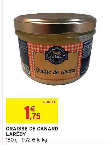 GRAISSE DE CANARD LARÉDY