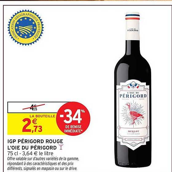 IGP PÉRIGORD ROUGE L'OIE DU PÉRIGORD