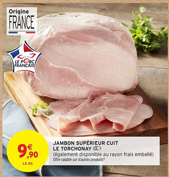 JAMBON SUPÉRIEUR CUIT LE TORCHONAY