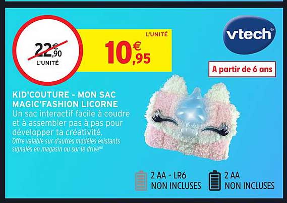 KID'COUTURE - MON SAC MAGIC'FASHION LICORNE