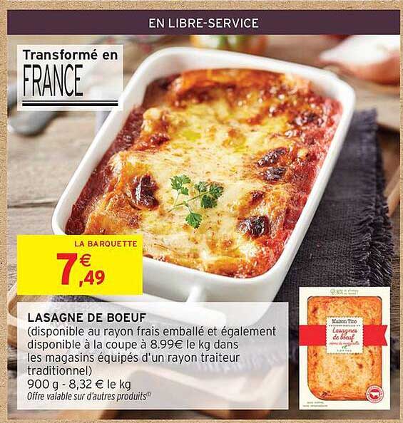 LASAGNE DE BOEUF