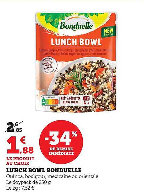 LUNCH BOWL BONDUELLE